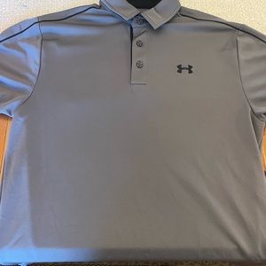 3 hardly used (if at all) men’s under armour polo shirts